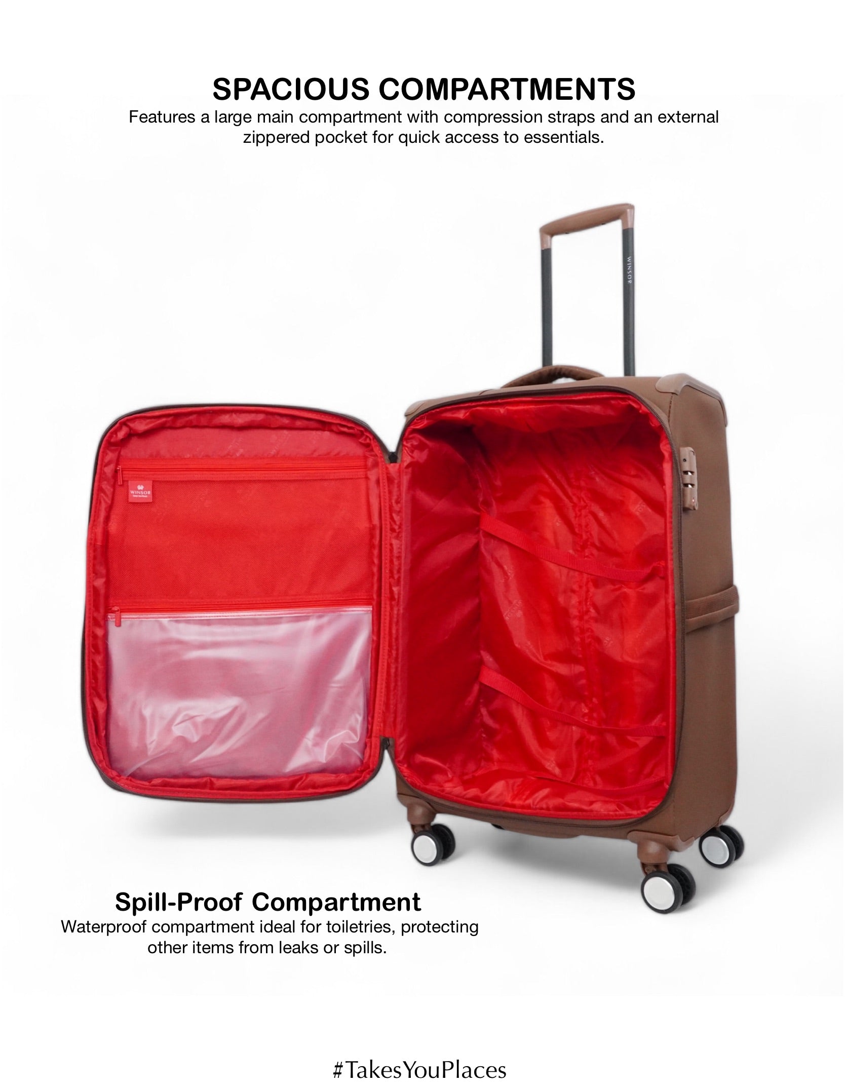 Universe Check-In Large Soft Luggage
