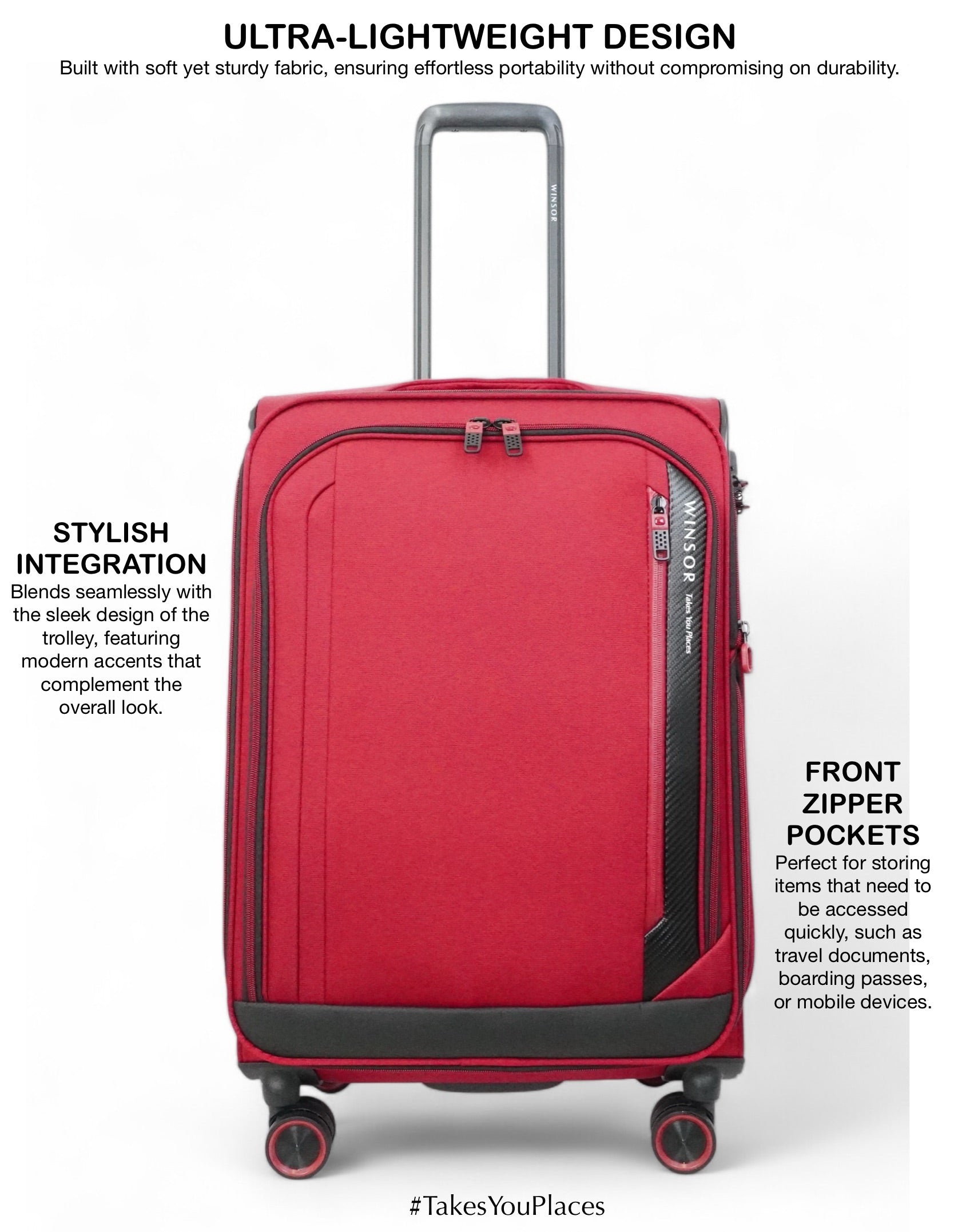 Bella Check-In Soft Luggage