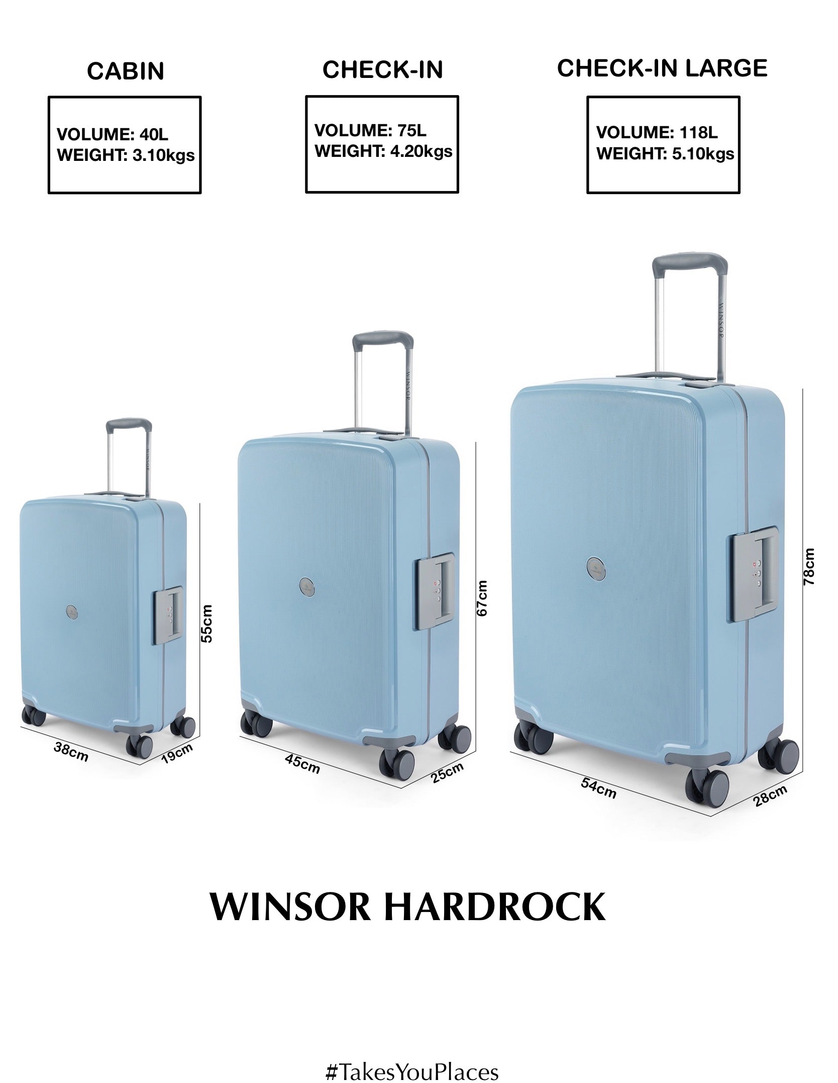 HardRock Cabin Hard Luggage