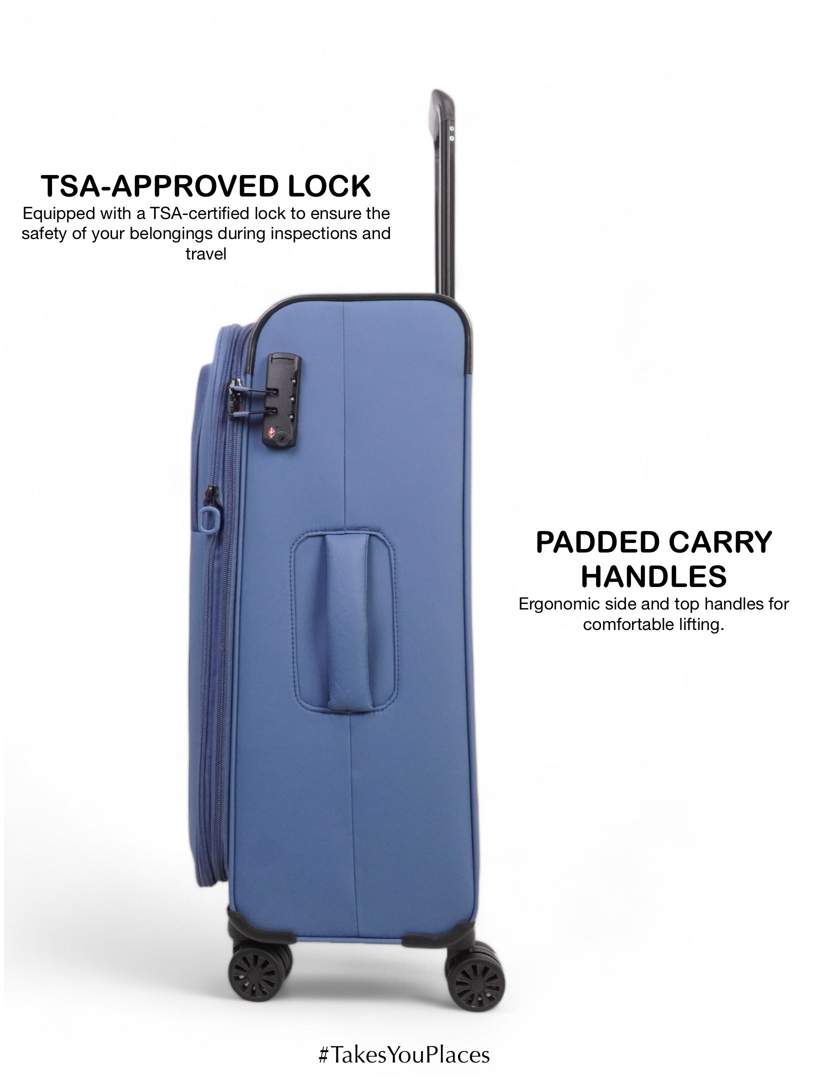 Majestic Check-In Soft Luggage