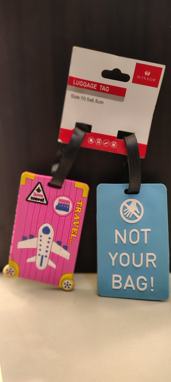 Set of Pink Blue Tag