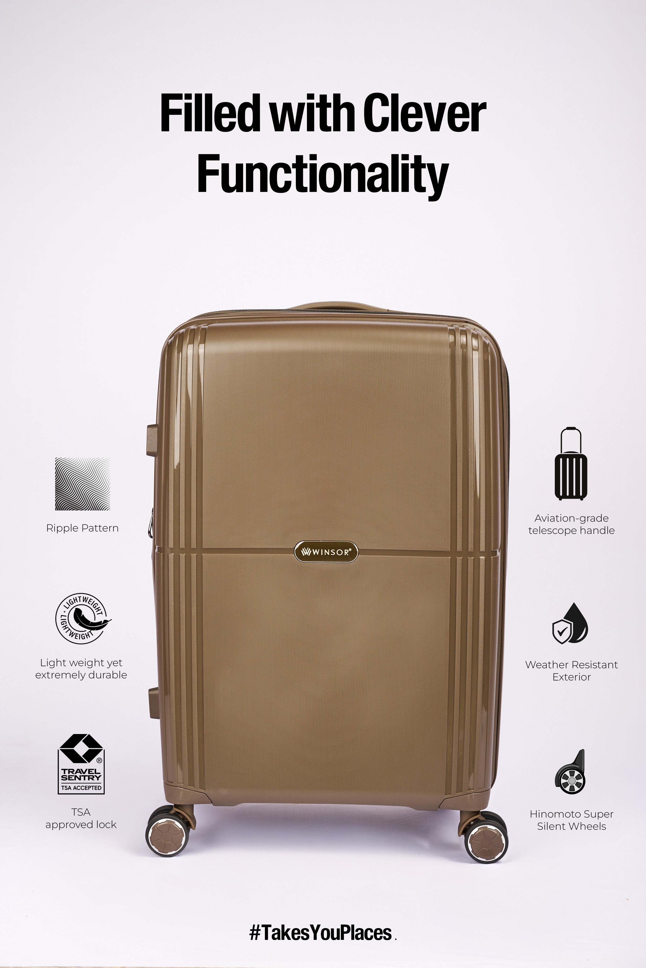 Echo Check-In Large Hard Luggage
